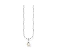 Thomas Sabo Schmuck KE2076-082-14-L45v Silberhalskette für Damen Perle