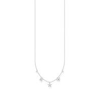 Thomas Sabo Charming Schmetterling Kette - KE2100-051-14-L45V - Sterling Silber + Zirkonia weiß 40 - 45 cm