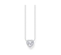 Thomas Sabo KE2280-051-14-L45V LOVE & HEARTS Kette - Weiß - Silber + Zirkonia - 40-45 cm