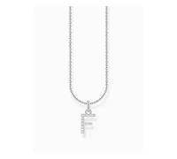 Thomas Sabo Kette Mit Anhänger Buchstabe F Länge 45 Cm Silber KE2245-051-14-L45V