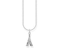 Thomas Sabo Kette mit Eiffelturm-Anhänger, silber silberfarben