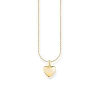 Thomas Sabo Kette mit Herz-Anhänger vergoldetes Silber KE2234-413-39