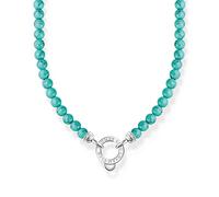 Thomas Sabo KE2187-405-17-L45v Kette - Silber + imitierter Türkis + Zirkonia - türkis - 40 - 45 cm