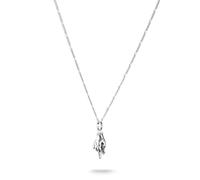 Kette mit Anhänger THOMAS SABO "THOMAS SABO x WEDNESDAY "Eiskaltes Händchen" Kette" Gr. 45, silberfarben, Halsketten, Damen, 45, Silber 925 (recycelt), B: 0,6mm, B:0,6mm (26584558-45) silberfarben
