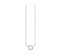 Thomas Sabo Halskette SCKE150207 – Damen – 925 Sterling Silber, Zirkonia-Ring, 45 cm