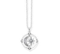 Thomas Sabo Kette Sterling Silvergeschwärzt Zirkonia Länge 70 Cm Ke1983-643-14