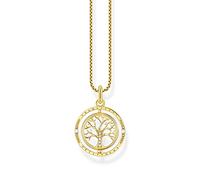 Thomas Sabo Kette Tree of Love gold weiß KE2148-414-14-L45V