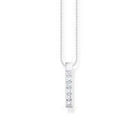 THOMAS SABO Kette weiße Steine silber 925 Sterlingsilber