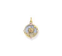 Thomas Sabo - PE960-471-1 - Anhänger - Damen - 925er Silber gelbvergoldet - Sonne