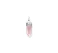 Thomas Sabo PE955-640-9 Ketten-Anhänger mit Rosenquarz-Kristall Silber