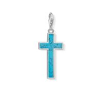 Thomas Sabo - Y0021-404-17 - Charm-Anhänger - Kreuz - türkis