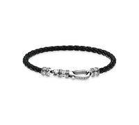 Thomas Sabo Armband 16 cm - A1931-682-11-L17 - Sterling Silber - Leder - schwarz