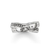THOMAS SABO Mehrfachring Glaube, Liebe, Hoffnung 925 Sterlingsilber