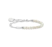 Thomas Sabo Armschmuck Charms-Armband Perlen Coin Charm Club A2129-158-14-L15