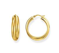 Thomas Sabo Ohrhänger Creolen Verschlungenes Design Vergoldet CR738-413-39