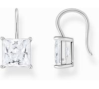 Thomas Sabo Ohrhänger Mit Quadr. Stein Weiß Silber H2289-051-14