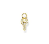 Thomas Sabo Ohrring Anhänger - Einzel Schlüssel - EP015-414-14 gold