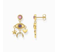 Thomas Sabo Ohrringe H2272-414-7 - Silber verg. & Zirkonia - bunt - kosmischer Talisman