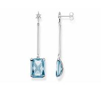 Thomas Sabo Ohrringe - H2071-009-1 - Sterling Silber - synth. Spinell - blau