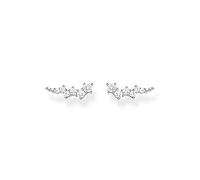 Thomas Sabo Ohrringe Ear climber weiße Steine silber 925 Sterling Silber H2157-051-14