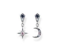 Thomas Sabo Ohrringe - Royalty Stern und Mond - H2207-945-7 silber
