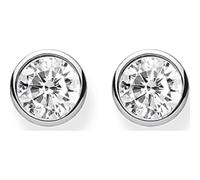 Thomas Sabo Damen Ohrringe Ohrstecker Weißer Stein 925 Sterling Silber H1963-051-14
