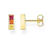 Thomas Sabo H2250-996-7 - Ohrstecker - Sterling Silber verg. Gelbgold + Zirkonia - Rainbow - Regenbogen