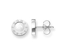 Thomas Sabo Ohrstecker Classic Weiß 925 Sterling Silber H1859-029-14