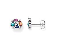 Thomas Sabo Ohrstecker farbige Steine 925 Sterling Silber H2034-320-7