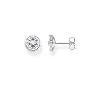 THOMAS SABO Ohrstecker mit weißen Steinen silber Recyceltes 925 Silber H2062-051-14