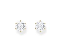 Thomas Sabo Ohrstecker H2301-414-14 SPARKLING GOLD – 925 Sterling-Silber, 750er Vergoldung, Zirkonia