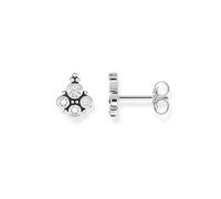 Thomas Sabo Ohrstecker Kugel mit Kreuz 925 Sterling Silber H2064