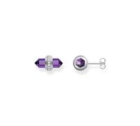 Thomas Sabo H2281-643-13 Damen-Ohrringe Ohrstecker Lila Silber