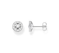Thomas Sabo Schmuck H2062-051-14 Damen-Ohrringe Silber Ohrstecker mit Weißen Steinen
