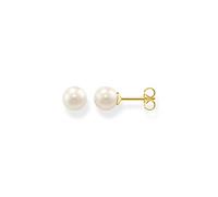 Thomas Sabo Ohrstecker - H1430-430-14 - Sterling Silber - verg. Gelbgold + Süßwasserzuchtperle weiß