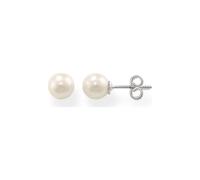 Thomas Sabo - SCH150036 - Ohrstecker - Perle - 925 Sterling Silber, imitierte handgearbeitete Perle weiß