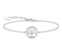 Thomas Sabo - SCA150233 - Armband, ca. 15-19 cm - Lebensbaum - 925 Sterling Silber, Zirkonia weiß