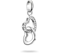 Thomas Sabo Charm Charm Club CC1201-051-14 Silber 925 (recycelt) mit Zirkonia Damen