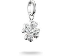 Thomas Sabo Anhänger CC1281-051-14 Glücksklee mit Steinen recyceltes 925er Silber