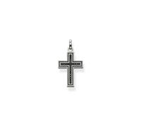 Thomas Sabo Anhänger Schwarzes Kreuz Pavé schwarz PE530-051-11