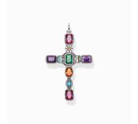 Thomas Sabo - Anhänger - PE859-294-7 - Kreuz - Sterling Silber - Abalone Perlmutt - mehrfarbig