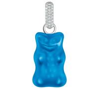 Ketten-Anhänger THOMAS SABO "THOMAS x HARIBO Schmuck: Großer Anhänger Goldbär" Schmuckanhänger Gr. Silber 925 (Sterlingsilber), 4,05 g, blau (silberfarben, blau, kristallweiß, kristallweiß) Damen Anhänger mit Kristallglas, Zirkonia (synth.) (34536148-0)