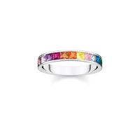 Thomas Sabo TR2403-477-7 Damen-Ring Silber Bunte Steine 56/17.8