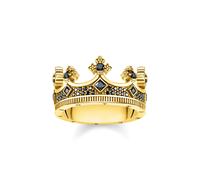 Thomas Sabo TR2208-414-11-52 Ring - Silber Gelbgold - schwarz - Gr. 52