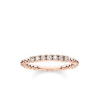 THOMAS SABO Ring Kugeln mit Steinen 925 Sterling Silber TR2323