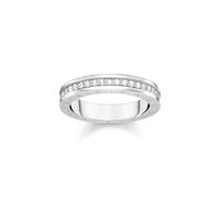Thomas Sabo Schmuck TR2254-051-14 Damenring mit Weißen Steinen Pavé 54/17.2