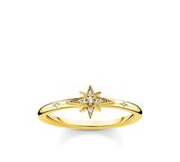 Thomas Sabo Schmuck TR2317-414-14 Ring für Damen Stern goldfarben 52/16.6