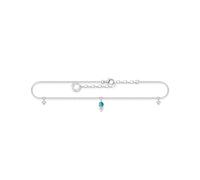 Thomas Sabo Fußkette türkiser Stein silber türkis AK0026-405-17-L27V