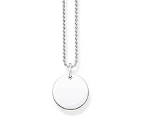 Thomas Sabo Kette Coin silber mit Gravur silberfarben KE2133-001-21-L50