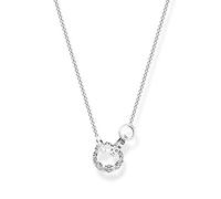 Thomas Sabo Sabo Kette mit Krone aus 925er Sterlingsilber, Länge: 40cm - 45cm, KE1987-643-14-L45V